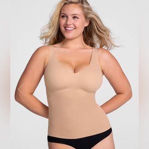 HoneyLove LiftWear Tank Size Large Color Sand NWT